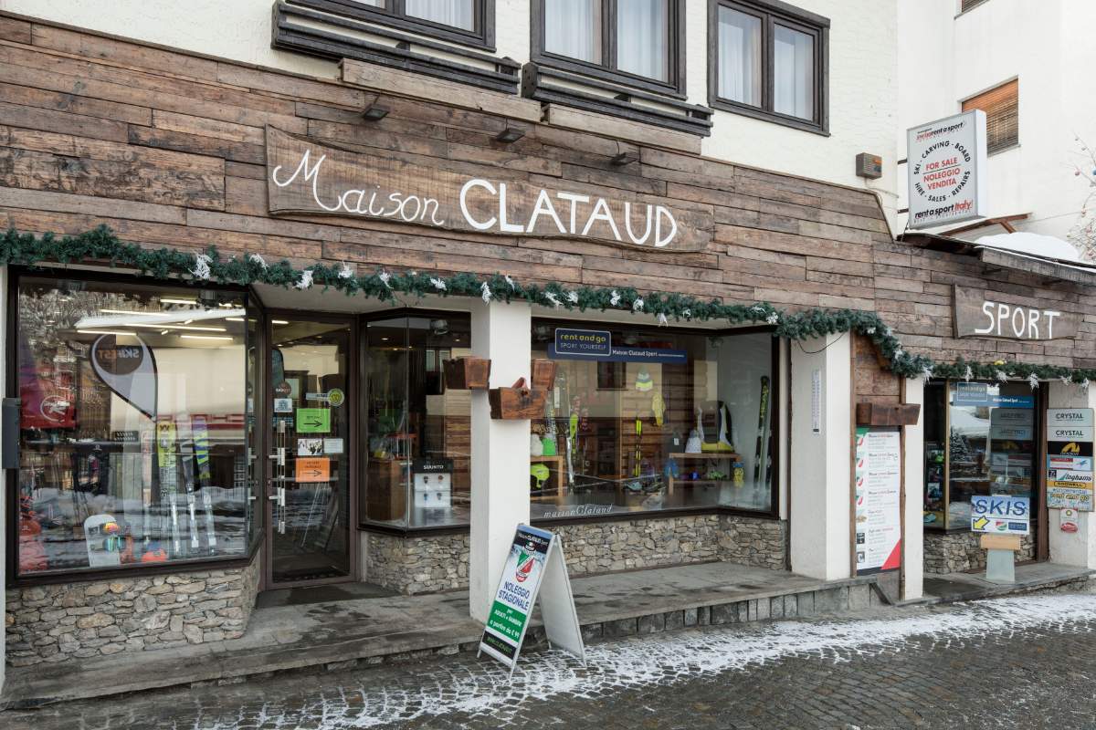 Ski rental Sauze d'Oulx - Via Lattea - Maison Clataud Sport - Foto 0